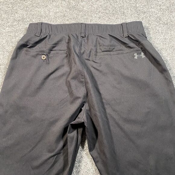 Under Armour The Showdown Pants Mens 34x32 Straight Leg Golf Gear Black - Picture 12 of 12